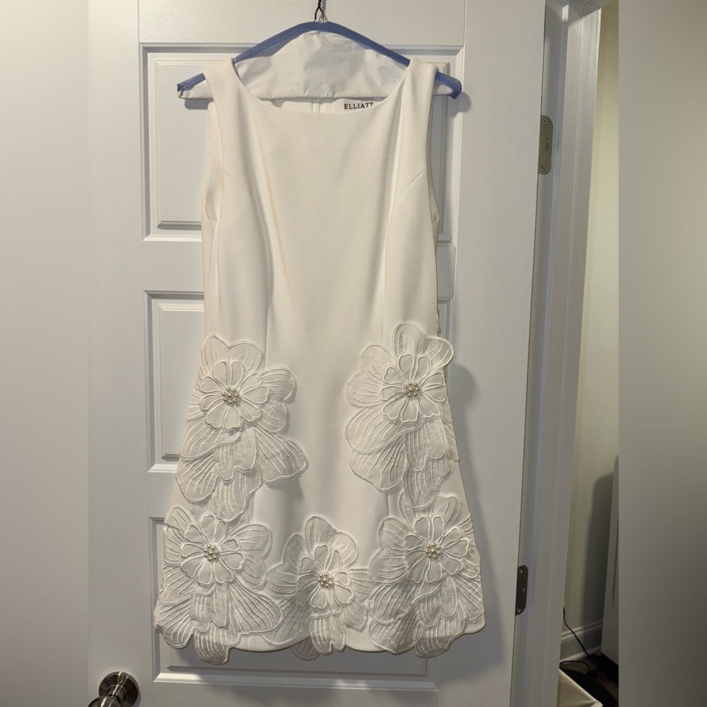 Elliatt Janelle White Mini Dress